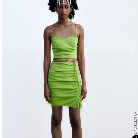 Zara Dresses & Skirts - Green 2 piece outfit 💚